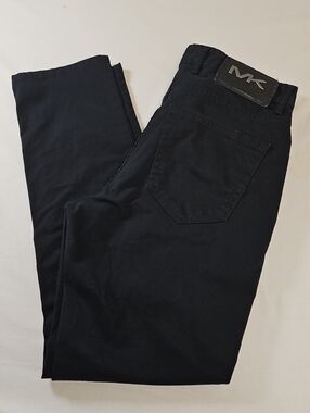 Michael Kors Parker Slim Fit Mens 30/30 Black